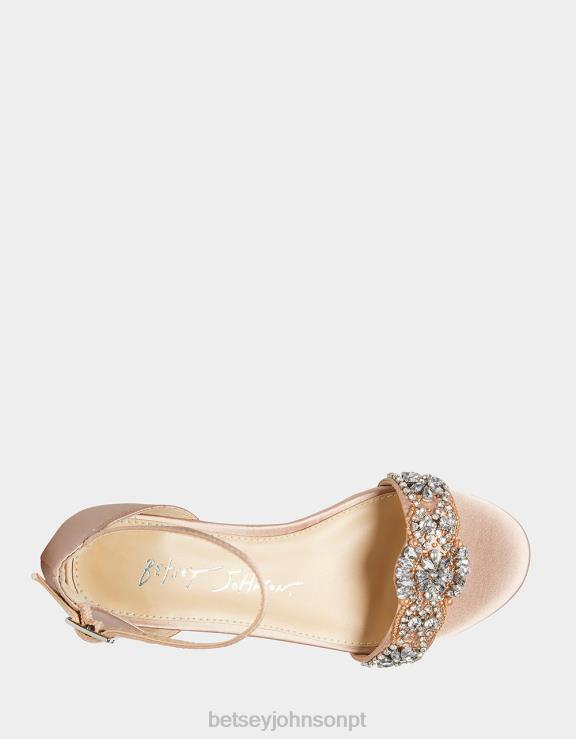 champanhe mel H6X06199 Betsey Johnson crianças sapato