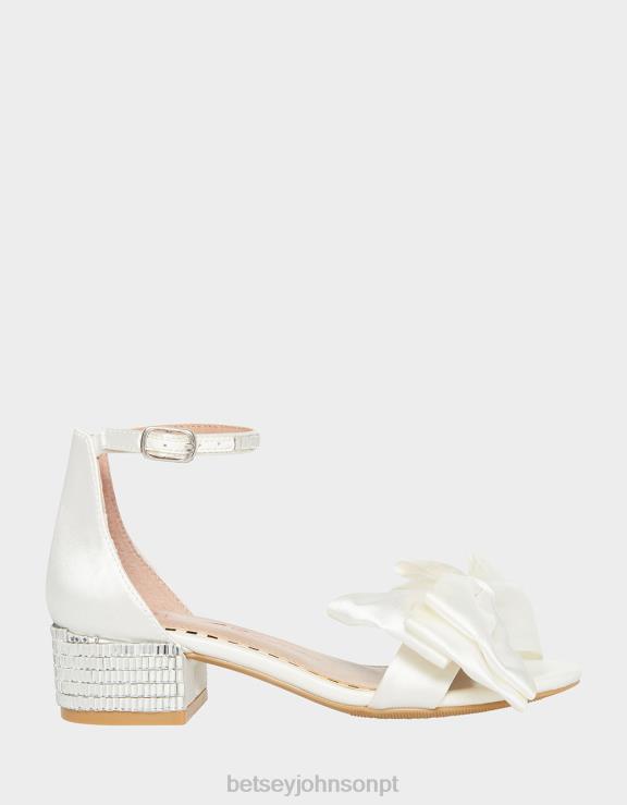 marfim louco H6X06184 Betsey Johnson crianças sapato