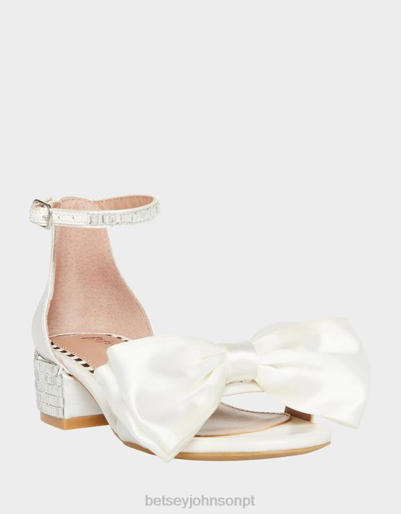 marfim louco H6X06184 Betsey Johnson crianças sapato