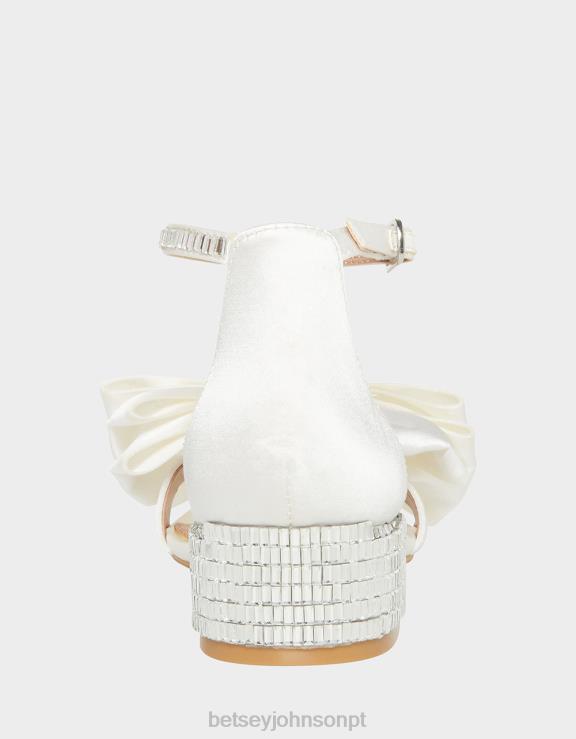 marfim louco H6X06184 Betsey Johnson crianças sapato