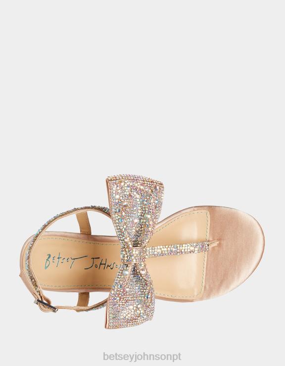 champanhe sasha H6X06200 Betsey Johnson crianças sapato