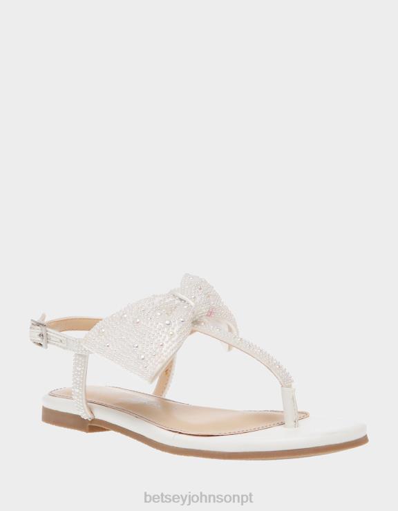 marfim sasha H6X06186 Betsey Johnson crianças sapato