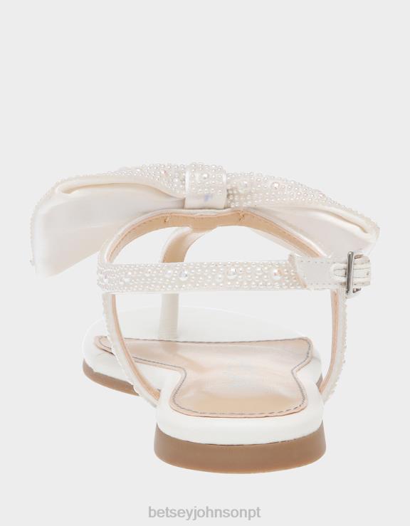 marfim sasha H6X06186 Betsey Johnson crianças sapato