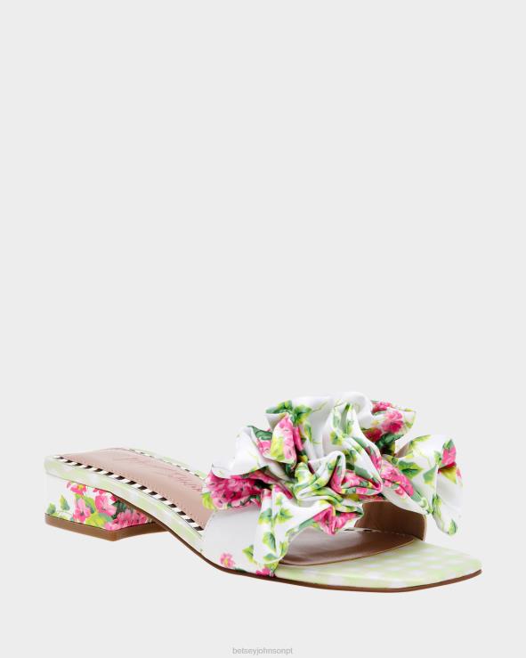 branco multi aliviar H6X0680 Betsey Johnson mulheres sapato