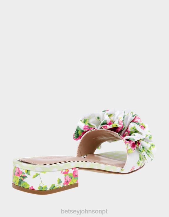 branco multi aliviar H6X0680 Betsey Johnson mulheres sapato