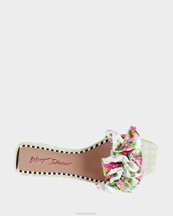 branco multi aliviar H6X0680 Betsey Johnson mulheres sapato
