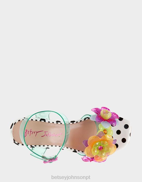 cerceta floryn H6X0650 Betsey Johnson mulheres sapato