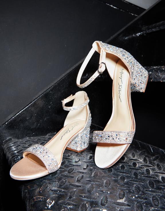 champanhe Mari H6X0645 Betsey Johnson mulheres sapato