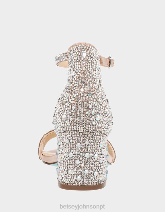 champanhe Mari H6X0645 Betsey Johnson mulheres sapato