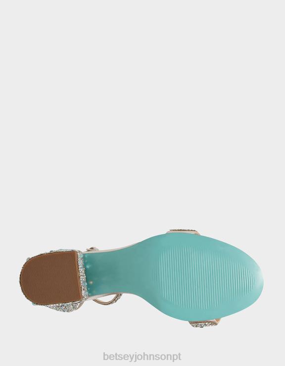 champanhe Mari H6X0645 Betsey Johnson mulheres sapato