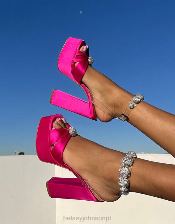 fúcsia pedreiro H6X06100 Betsey Johnson mulheres sapato