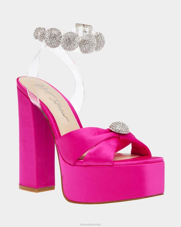 fúcsia pedreiro H6X06100 Betsey Johnson mulheres sapato