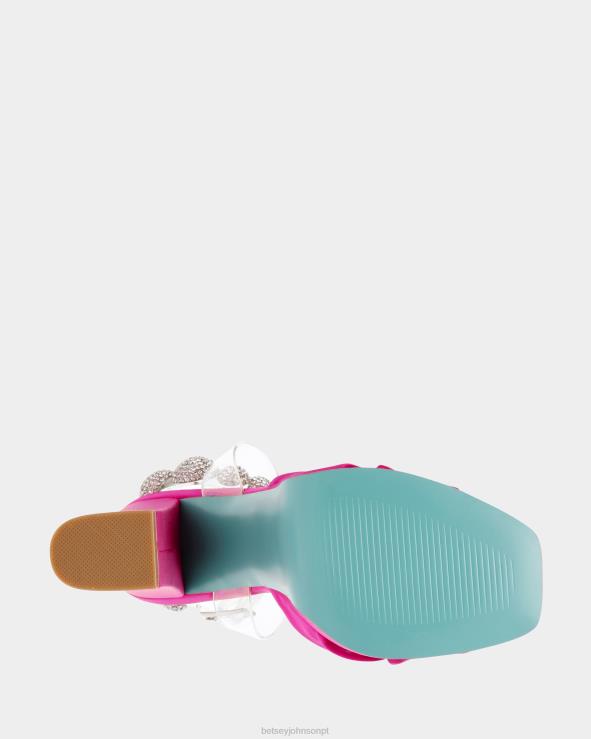 fúcsia pedreiro H6X06100 Betsey Johnson mulheres sapato