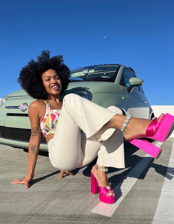 fúcsia pedreiro H6X06100 Betsey Johnson mulheres sapato