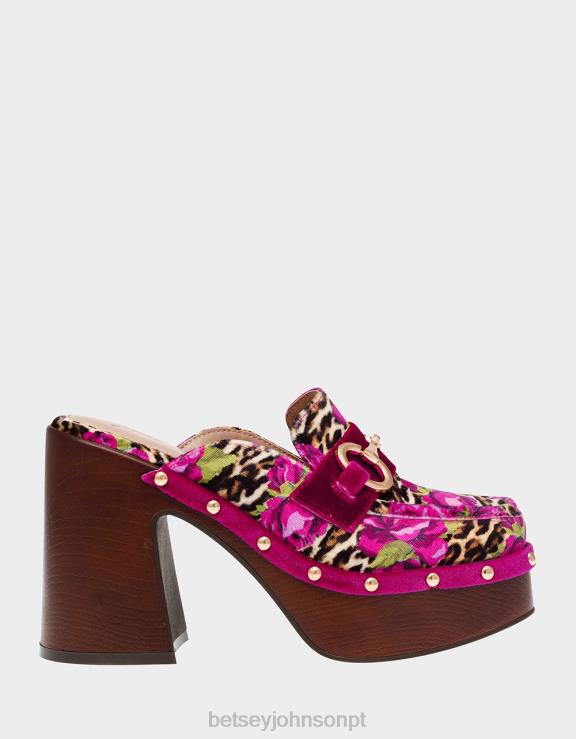 leopardo multi aydin H6X06140 Betsey Johnson mulheres sapato