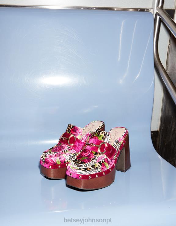 leopardo multi aydin H6X06140 Betsey Johnson mulheres sapato