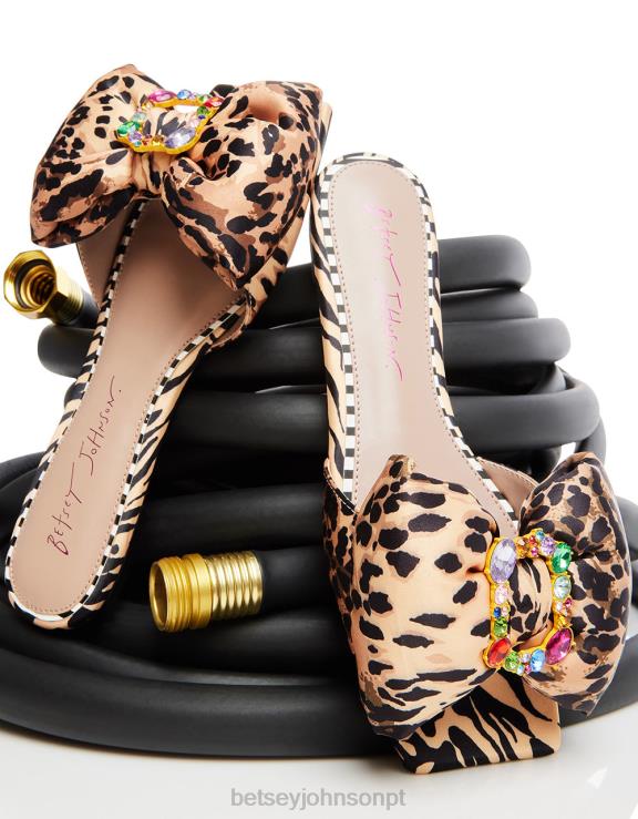 leopardo multi margarida-g H6X0659 Betsey Johnson mulheres sapato