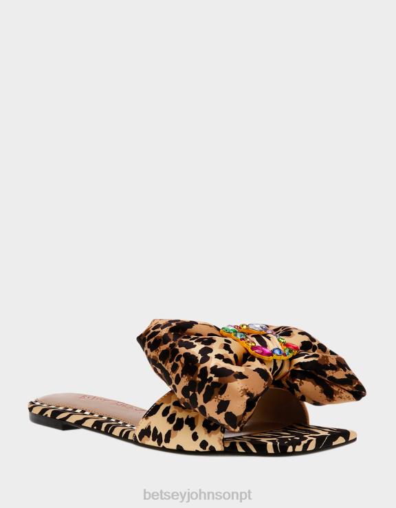 leopardo multi margarida-g H6X0659 Betsey Johnson mulheres sapato