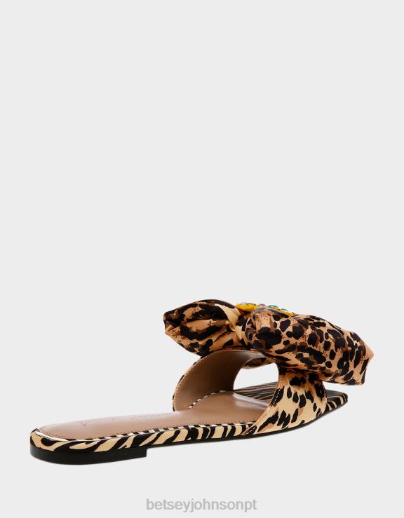 leopardo multi margarida-g H6X0659 Betsey Johnson mulheres sapato