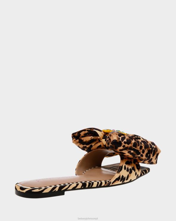 leopardo multi margarida-g H6X0659 Betsey Johnson mulheres sapato