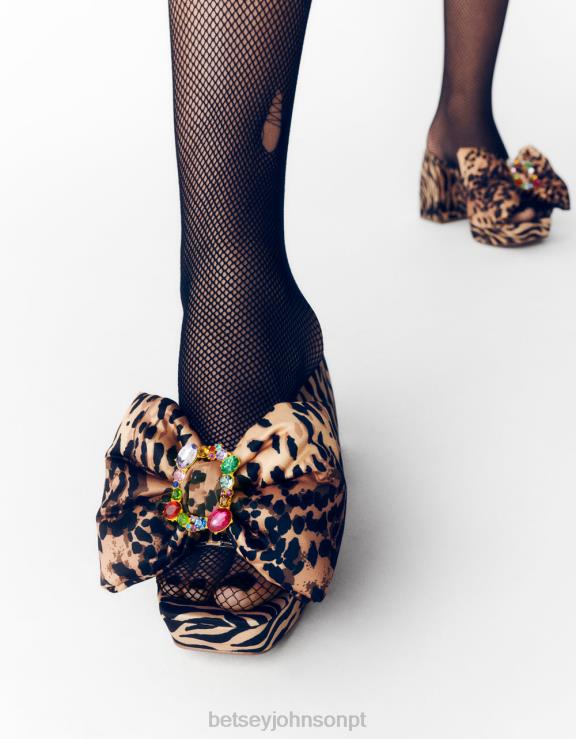 leopardo multi possível H6X065 Betsey Johnson mulheres sapato