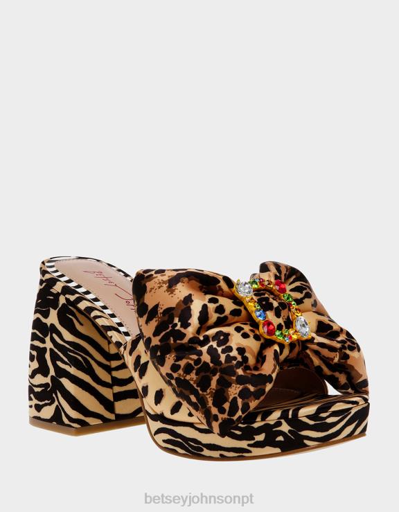 leopardo multi possível H6X065 Betsey Johnson mulheres sapato