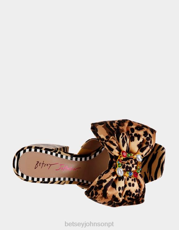 leopardo multi possível H6X065 Betsey Johnson mulheres sapato