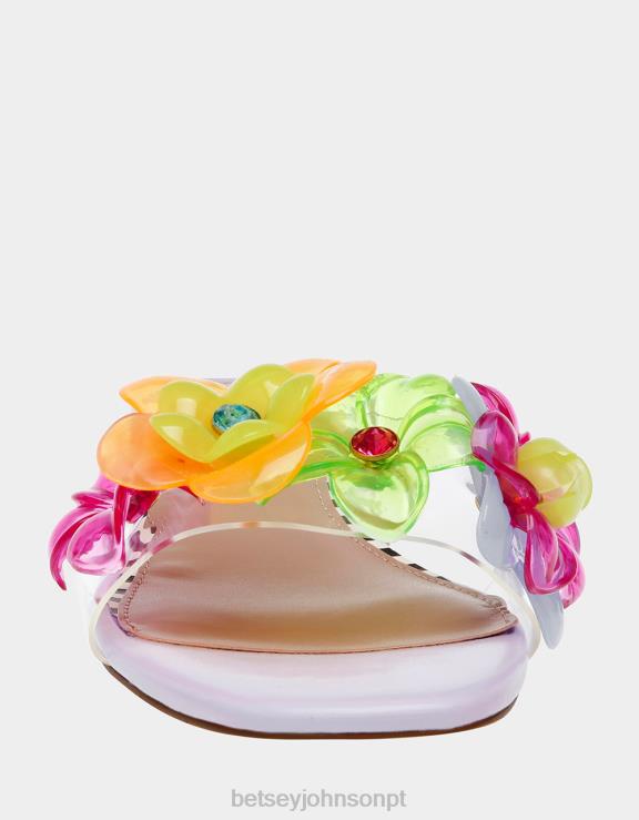 lilás jornal H6X0689 Betsey Johnson mulheres sapato