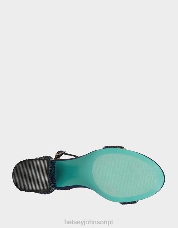 marinha Mari H6X06116 Betsey Johnson mulheres sapato