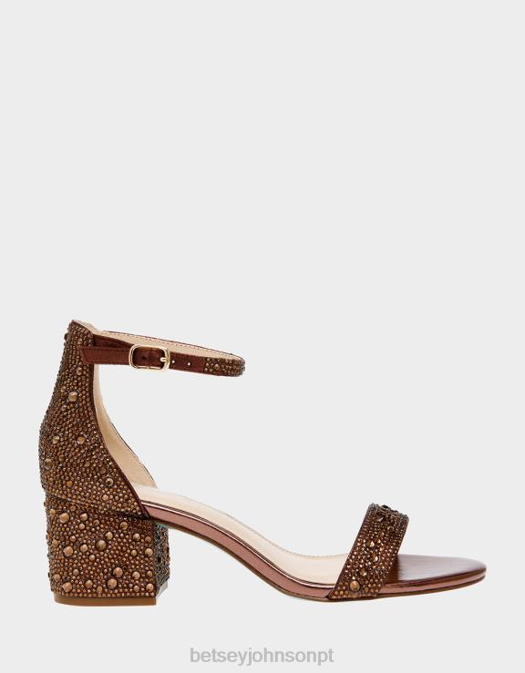 marrom Mari H6X06156 Betsey Johnson mulheres sapato