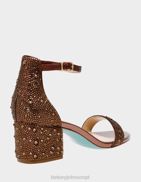 marrom Mari H6X06156 Betsey Johnson mulheres sapato
