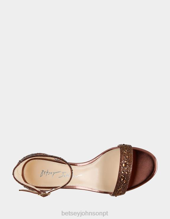 marrom Mari H6X06156 Betsey Johnson mulheres sapato