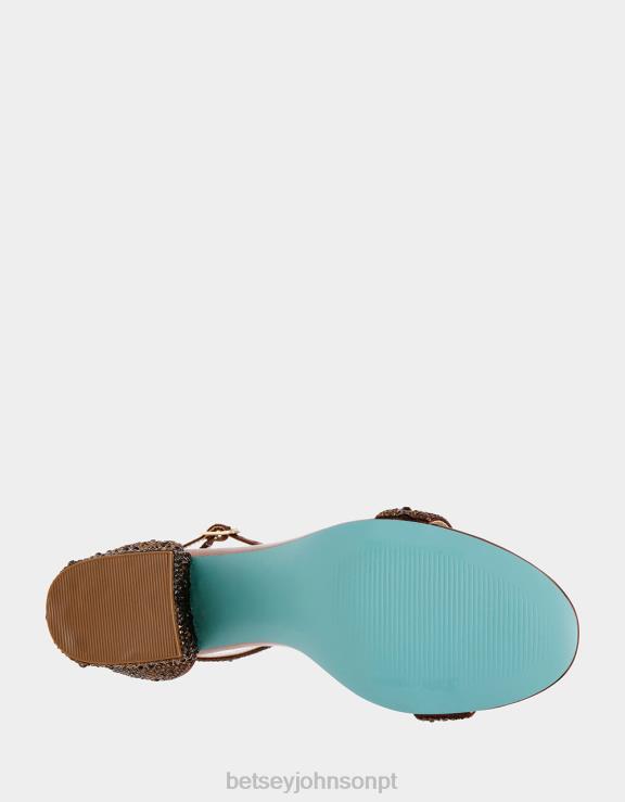 marrom Mari H6X06156 Betsey Johnson mulheres sapato