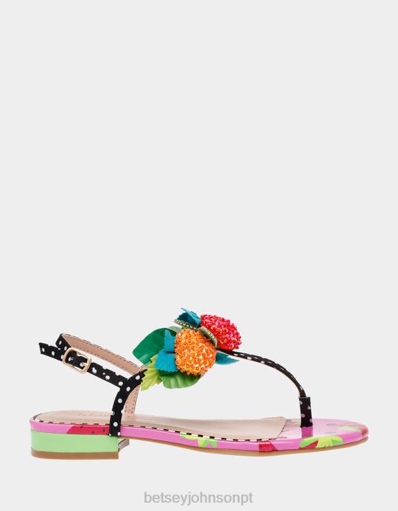 multi suculento H6X0695 Betsey Johnson mulheres sapato