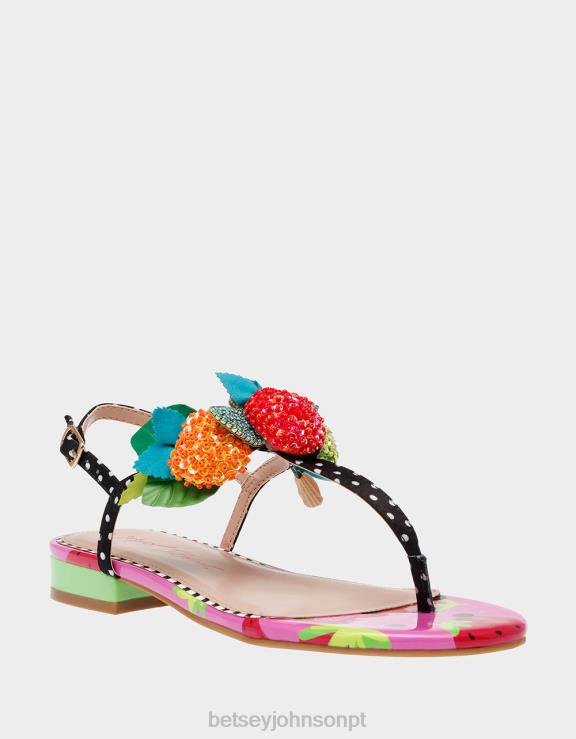 multi suculento H6X0695 Betsey Johnson mulheres sapato