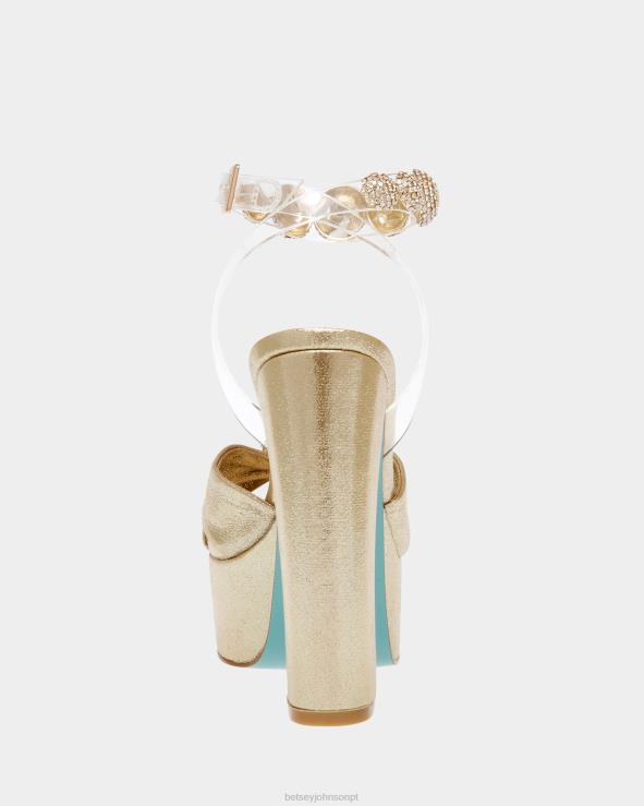 ouro pedreiro H6X06112 Betsey Johnson mulheres sapato