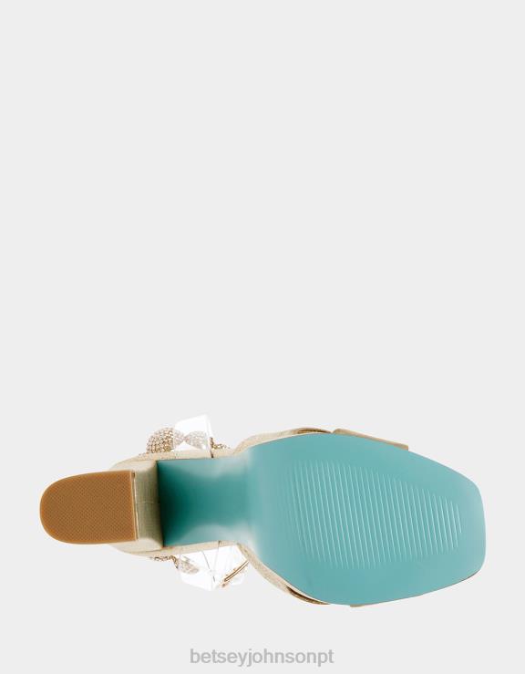 ouro pedreiro H6X06112 Betsey Johnson mulheres sapato