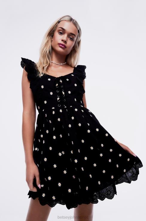 preto Mari H6X06172 Betsey Johnson mulheres sapato