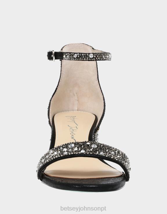 preto Mari H6X06172 Betsey Johnson mulheres sapato