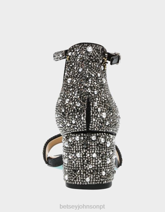 preto Mari H6X06172 Betsey Johnson mulheres sapato