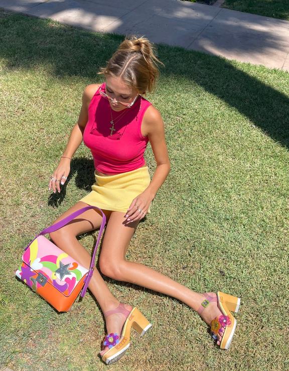 roxo floryn H6X0633 Betsey Johnson mulheres sapato