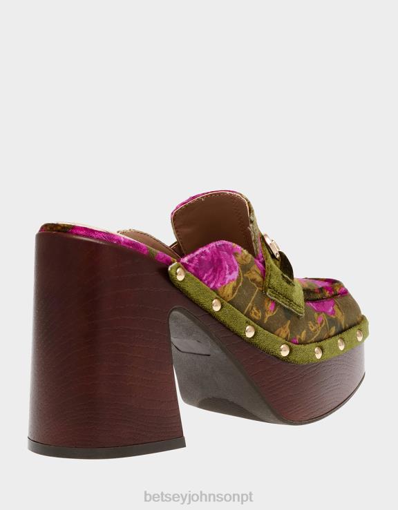 verde multi aydin H6X06123 Betsey Johnson mulheres sapato
