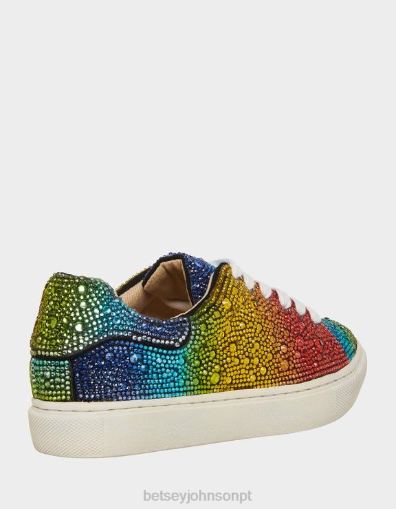 arco-íris multi sidny H6X06175 Betsey Johnson crianças sapato