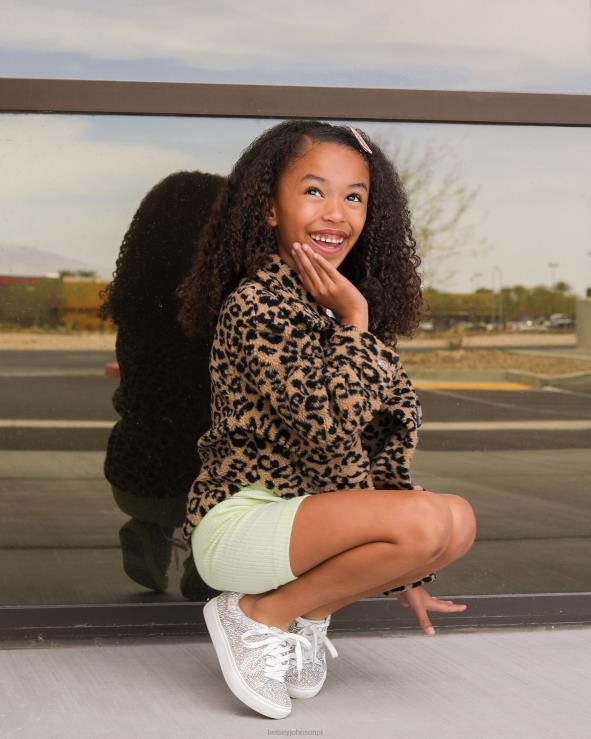 strass sidny H6X0622 Betsey Johnson crianças sapato