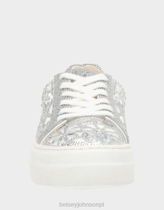 branco realmente H6X06194 Betsey Johnson mulheres sapato