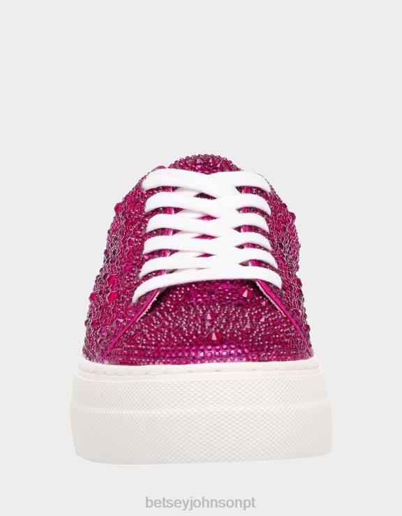 fúcsia sidny H6X0640 Betsey Johnson mulheres sapato