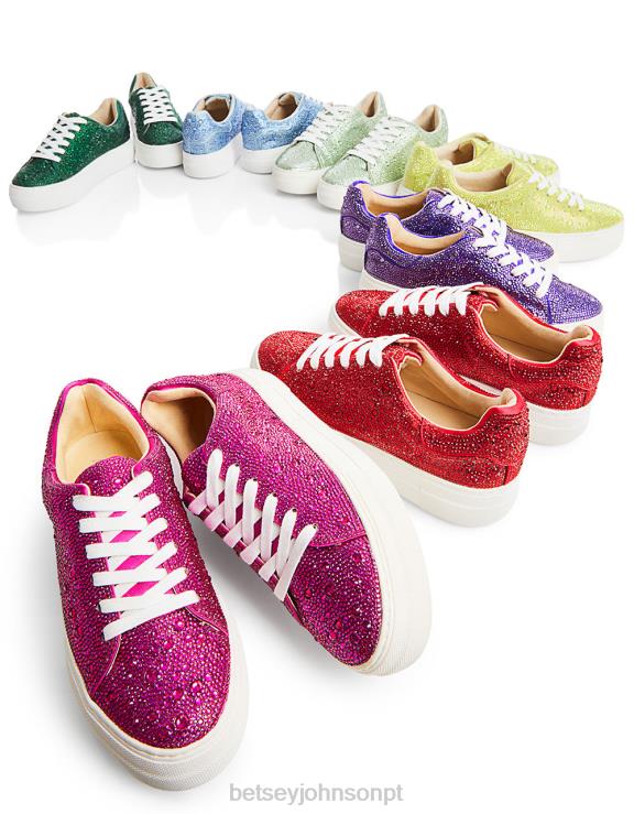 fúcsia sidny H6X0640 Betsey Johnson mulheres sapato