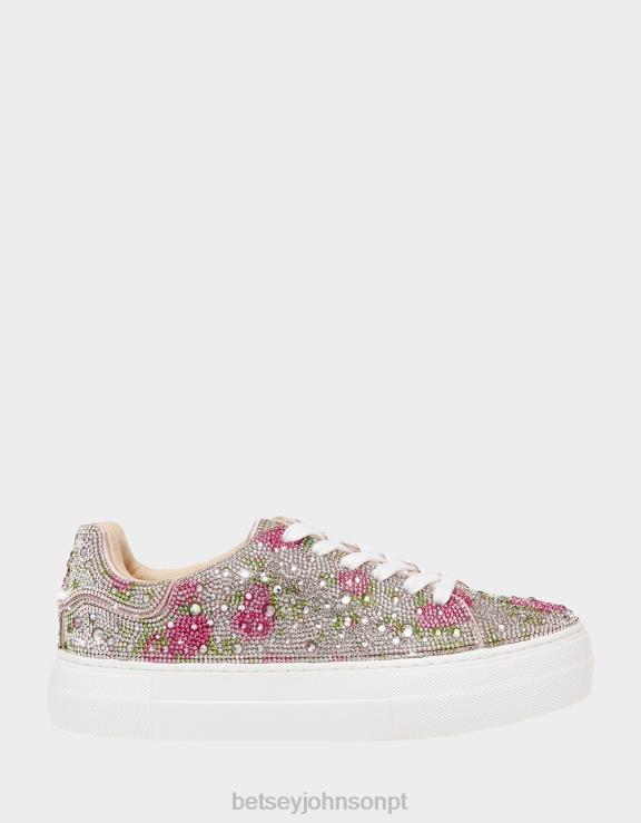 floral sidny H6X069 Betsey Johnson mulheres sapato