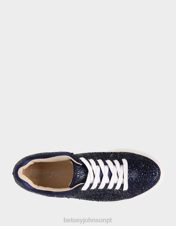 marinha sidny H6X0664 Betsey Johnson mulheres sapato